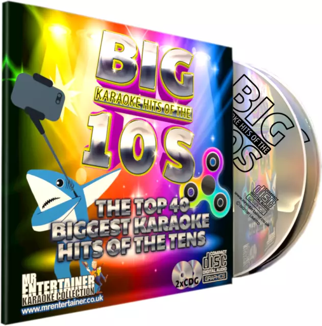 10's Karaoke. Mr Entertainer Big Hits Double CDG Disc Set. Tens. 40 Pop Hits 2