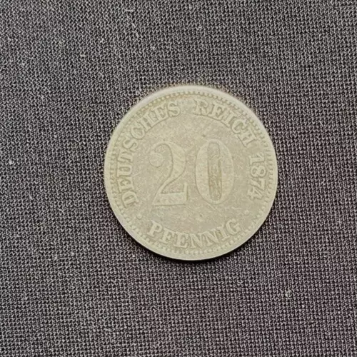 20 Pfennig - Deutsches Reich - 1874 - A  -