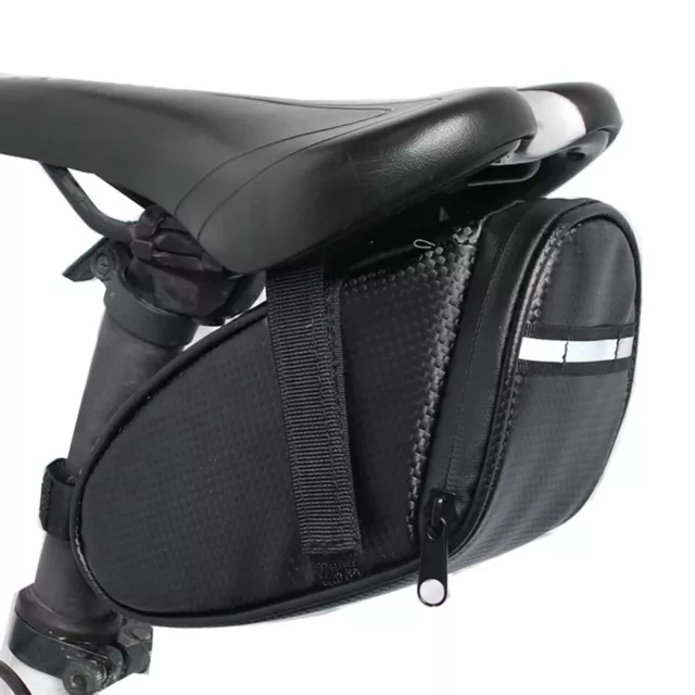 Durable Bike Saddle Bag for Road Bicycle Large Capacity Easy to Install