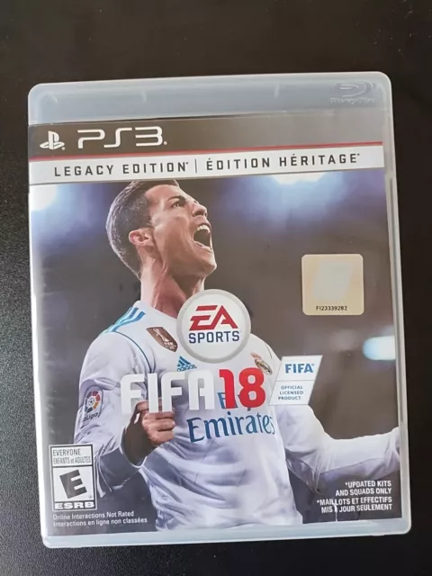 Fifa 18 (FIFA 2018) - PS3 - Comprar em Scorpion Games