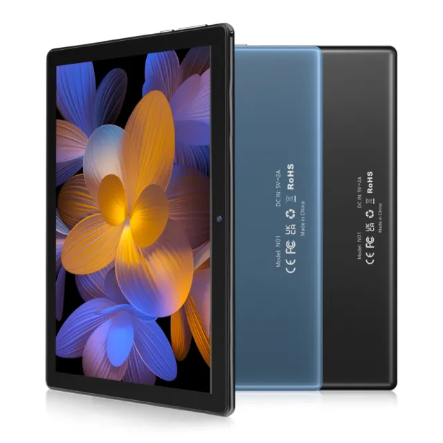 2024 Tablet 10 Inch Android 11 64GB ROM(256GB TF) 6000mAh WiFi Bluetooth 4.2 IPS