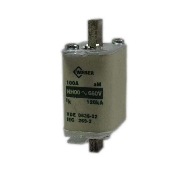 Fusible Nh Italweber A Couteau NH00 100A 660V