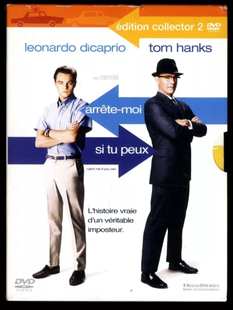 ARRÊTE MOI SI TU PEUX  DI CAPRIO / Tom HANKS  Edition COLLECTOR  2 DVD ZONE 2