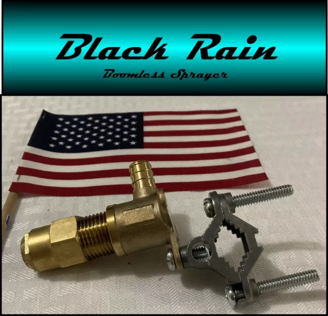 Black Rain Boomless Sprayer Nozzle for ATV Spot Sprayer - Up to 31FT