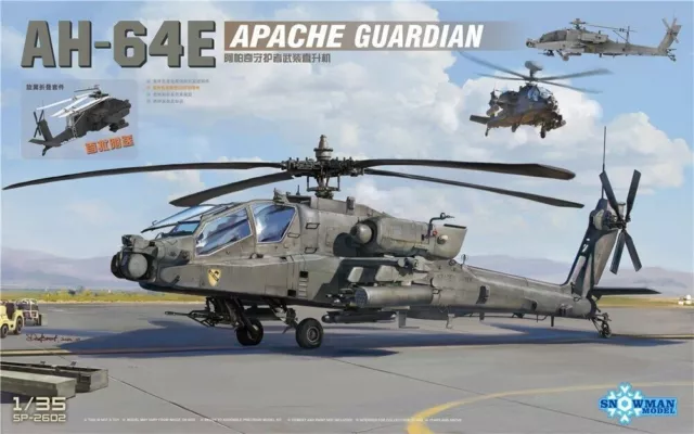 SNOWMAN SP-2602 1/35 AH-64E Apache Guardian