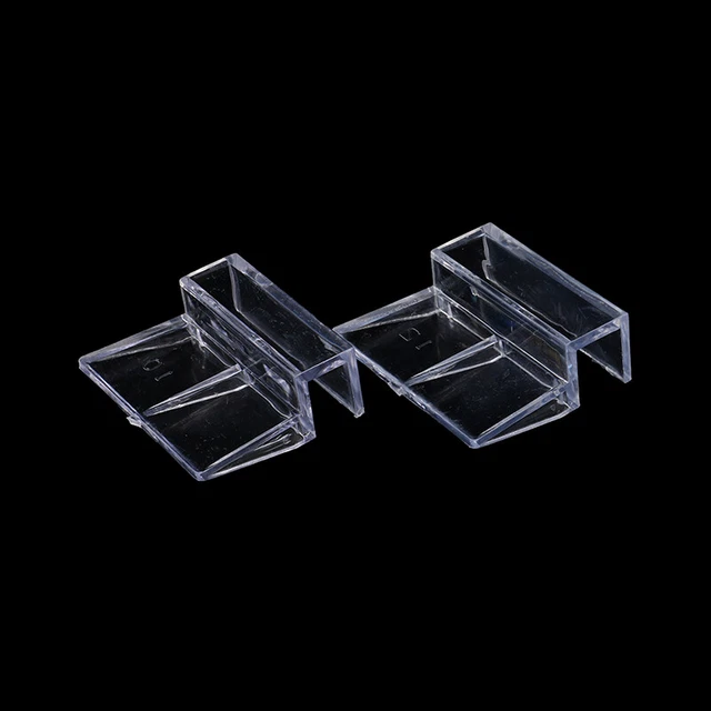 4Pcs Acrylic Fish Tank Lid Cover Support Holder Bracket Aquarium Support 'SA