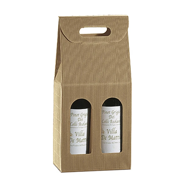 Lot De 500 Sacs à Liqueur En Kraft Naturel Duro - Format Quart 35#, Dimensions 4-1/2 X 2-1/2 X 16 Pouces