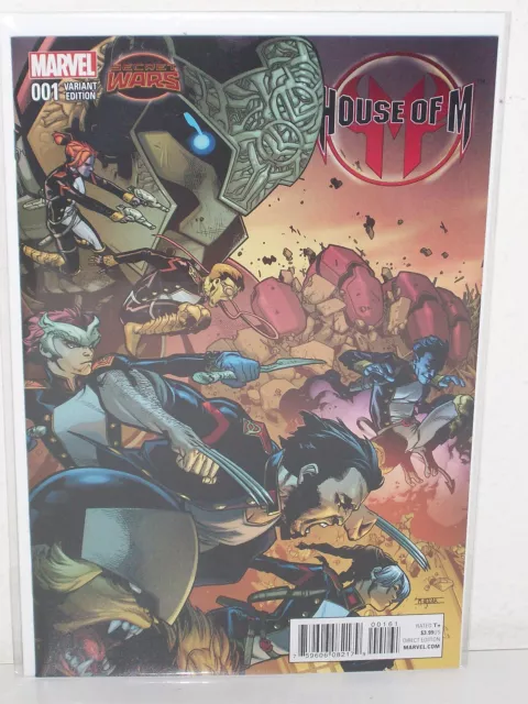 HOUSE of M #1 - Mahmud Asrar Variant - SECRET WARS - Dennis Hopeless - MARVEL