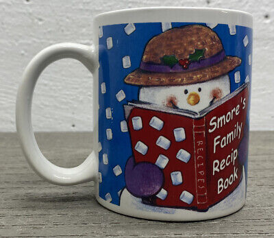 Houston Harvest Smores Family Recipe Coffee Cocoa Cup Mug Christmas Snowman HH