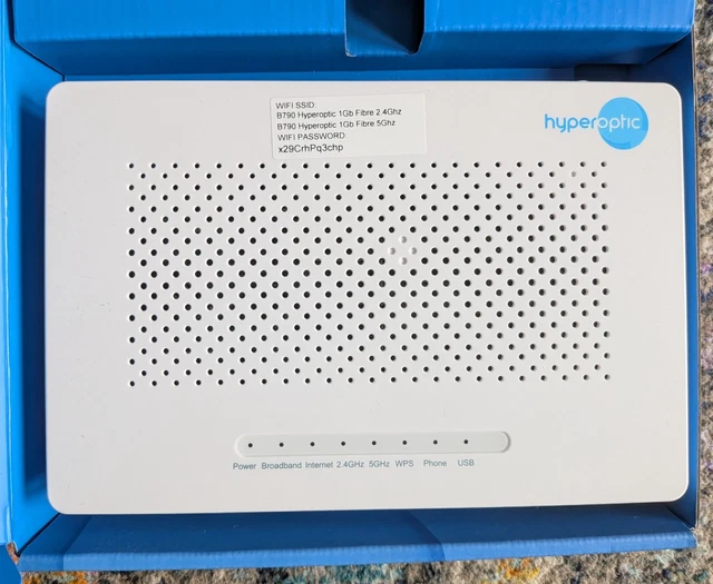 Hyperoptic ZTE ZXHN H298A  1Gbps WiFi Router Fibre Modem EXCELLENT CONDITION