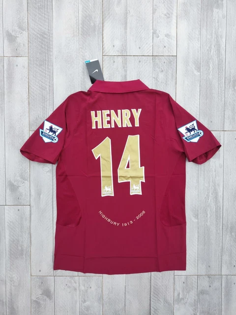 Football Jersey Maglia Thierry Henry Arsenal MAGLIA ARSENAL