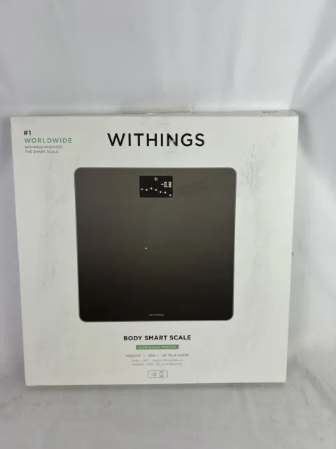 Withings Body Smart – WLAN-Smart-Waage mit BMI-Funktion, App-Synchronisierung