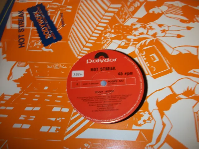 Hot Streak- Body Work -Vinyl 12"