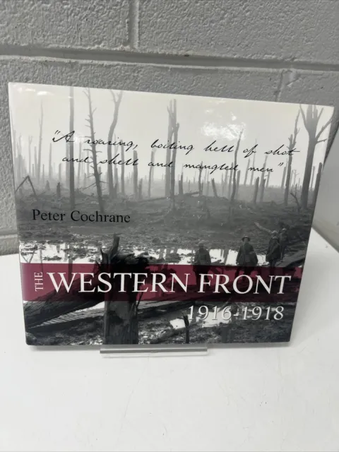 Vintage Book The Western Front Peter Cochrane The Great War Anzac Aif Ww1 M