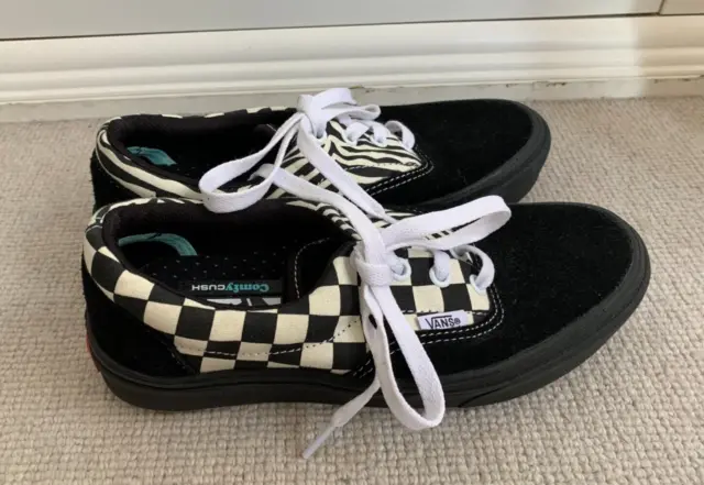 Sneakers stringate Vans Chequerboard & Zebra - UK 3,5 EU 36. NUOVO