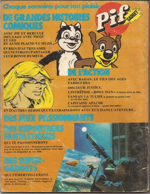 PIF POCHE N° HORS SÉRIE  SPÉCIAL COMIQUE 3eme TRIMESTRE 1978 2