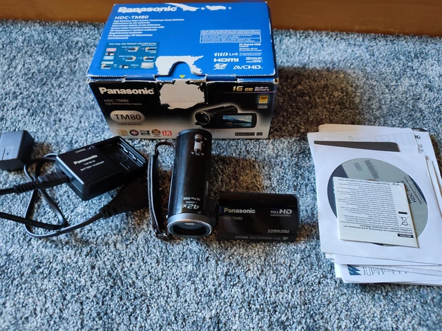 Videocamera Panasonic HDC-TM80 - con IMBALLO ORIGINALE, descrizione,...