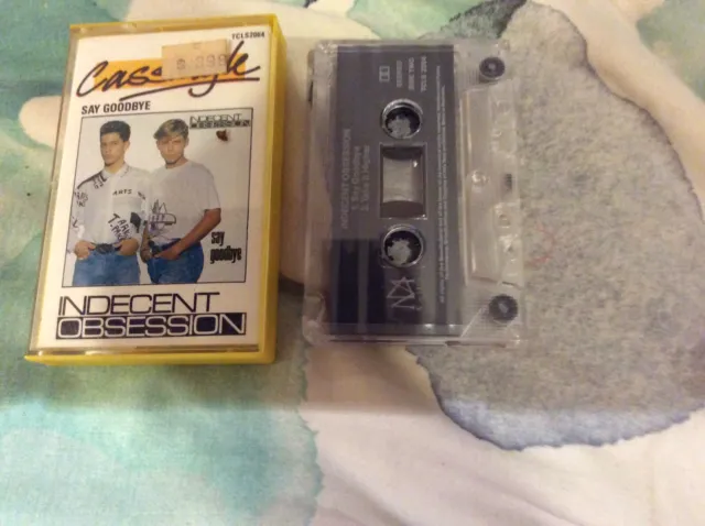 Indecent Obsession Say Goodbye Cassette Single Cassingle Tape