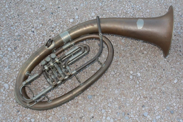 Instrument de musique cuivre Tenorhorn Hirsbrunner & Sohn Sumiswald Tuba (56331) Instrument de musique cuivre Tenorhorn Hirsbrunner & Sohn Sumiswald Tuba (56331)