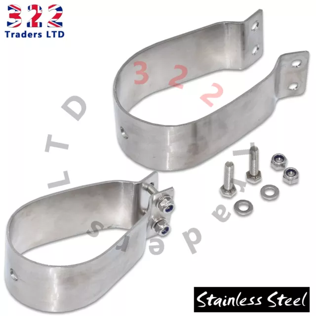 STAINLESS STEEL VW Golf MK1 Jetta Scirocco MK2 Rear Anti Roll Bar Clamp