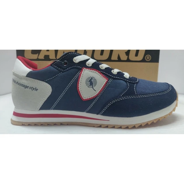 CANGURO SNEAKERS UOMO scarpe sportive tempo libero Pelle scamoscia
