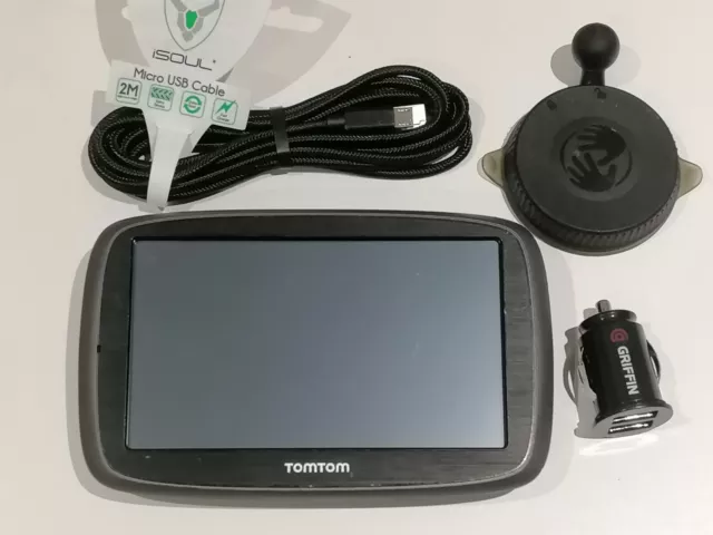 TomTom GO 50 Sat Nav 5'' U.K & Europe Free Lifetime Maps & Speed Camera Alerts