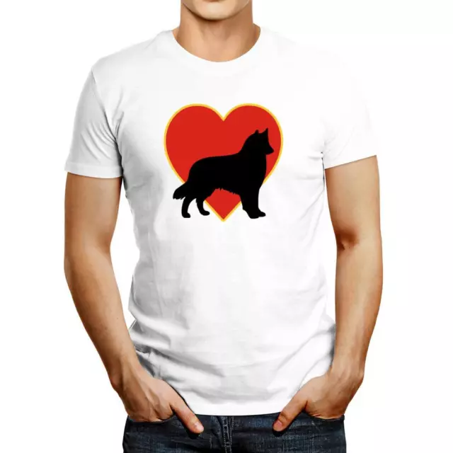 Belgian Tervuren heart love T-shirt
