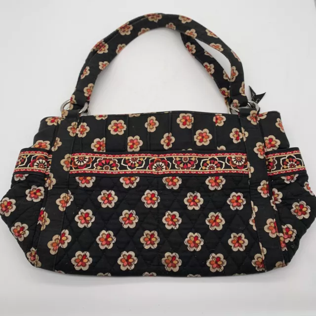 Vera Bradley Handbag In Pirouette Black, Very Gently Used Good Condition