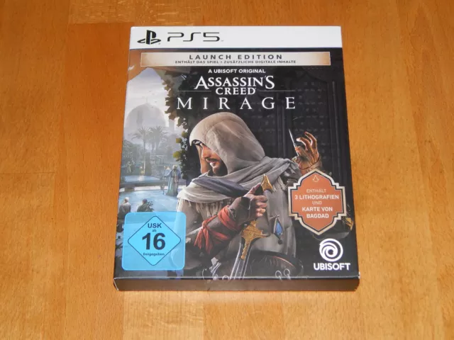Assassin's Assassins Creed Mirage Launch Edition PlayStation 5 PS5 TOP