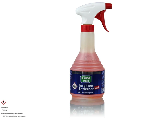 Dr. Wack CW1 : 100 Insect Gel Détachant pour Insectes 500 ML