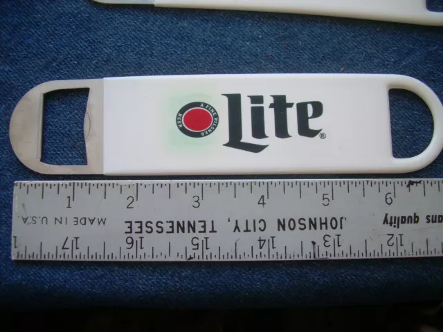 Lot of 30 Miller Lite Logo Beer Bottle  Opener Rubber Grip Tools 2