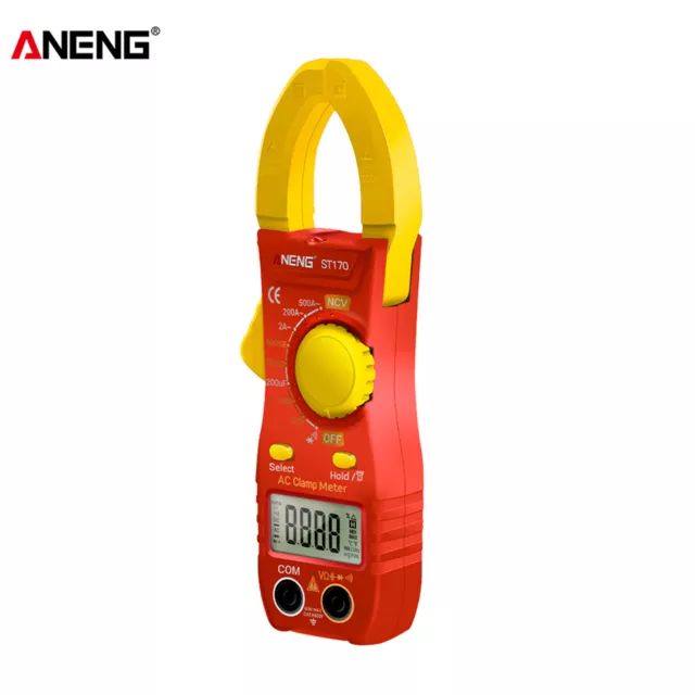 ST170  Clamp Meter 1999 Counts Auto-ranging Digital Multimeter A8V3