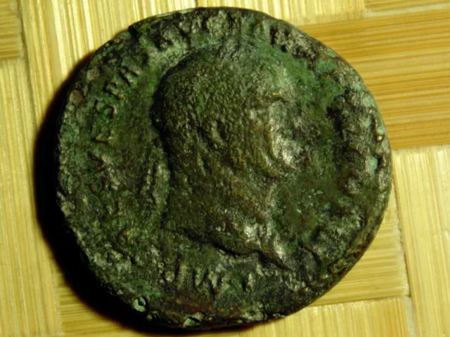 Vespasian AE Sestertius.69-79 n. Chr. ALTE RÖMISCHE KAISERZEIT, MÜNZE,... 3