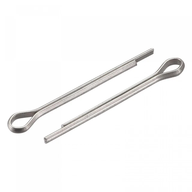 Sourcing Karte Split Cotter Pin, 2 mm x 25 mm Edelstahl Clip Befestigungsmaterial