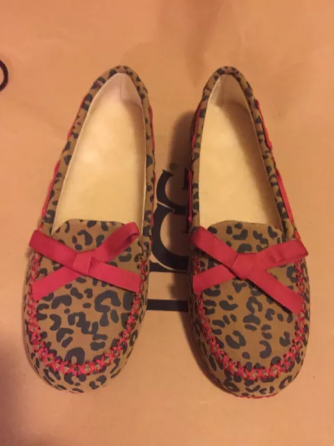 UGG Australia Print I Heart Ugg(Tm) By 'i Heart Belle' Slipper Flats Size 4 2