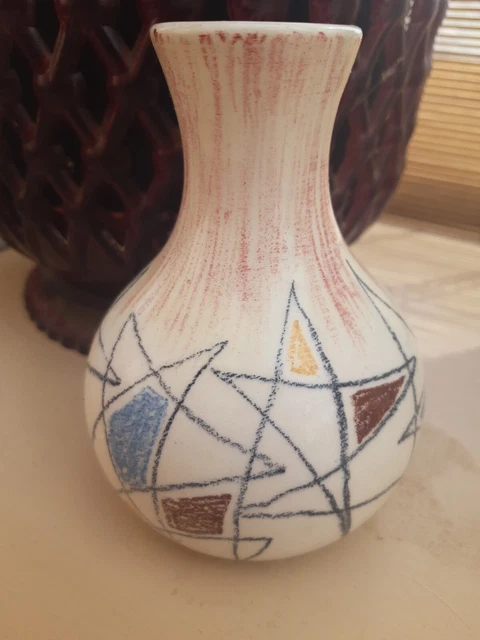 Rare Italy Il Quadrifoglio Firenze no LONDI Vase Mignature Atomic 1950