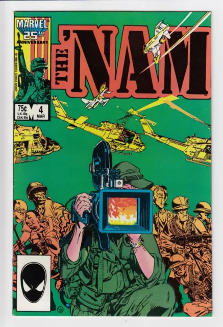 The 'NAM #4 Big Run up, Scans of all HIGH GRADE 1987 Vietnam War