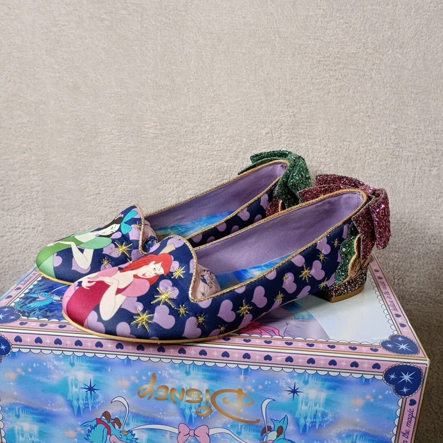 IRREGULAR CHOICE DISNEY Cinderella Shoes Flats 37 4 in Box Ugly Sisters Rare 44.99 PicClick UK