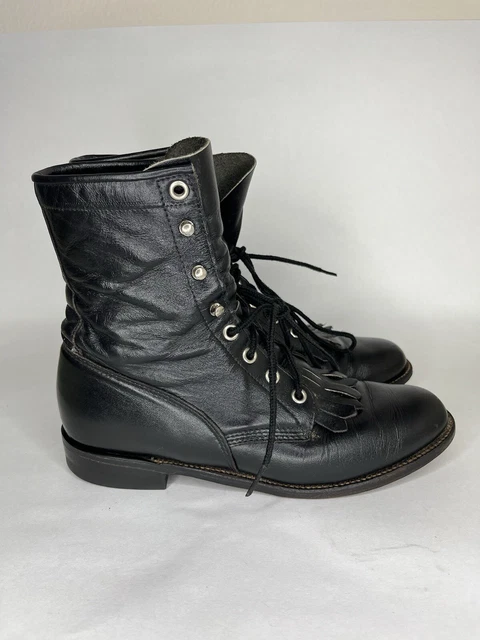 Bottes De Cowboy Justin Roper Style K 8026 – Taille 8D, Excellent état (EUC)