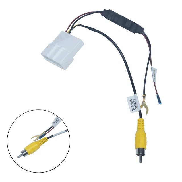 Câble adaptateur de caméra arrière de voiture design simple pour Kia adapté