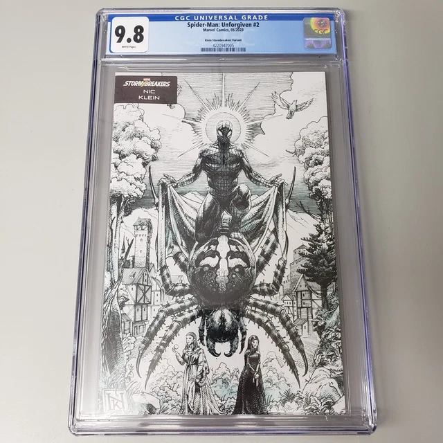 Spider-Man Unforgiven #1 CGC 9.8 Klein Variant Cover Marvel Comics 2023