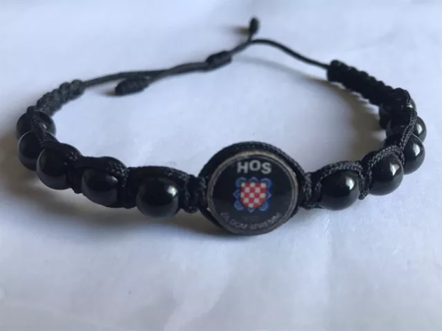 HOS Armband Kroatien Hrvatska  Croatia Crna legija Za dom spremni