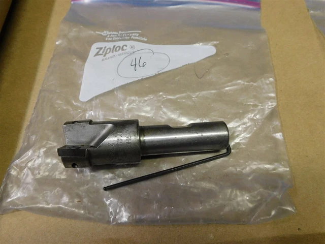 Mil Tech HU5HD-10-3-6 27813 Indexable End Mill 3/4" Shank 4" L LOT # 46