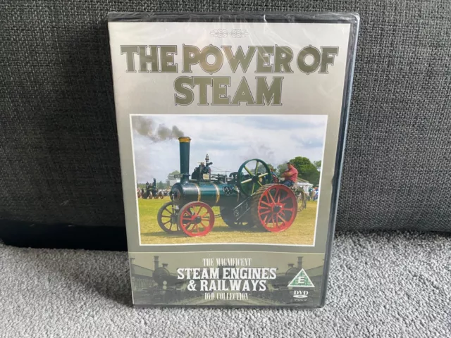 The Power Of Steam DVD Steam Engines & Railways Collection Brand New Sealed