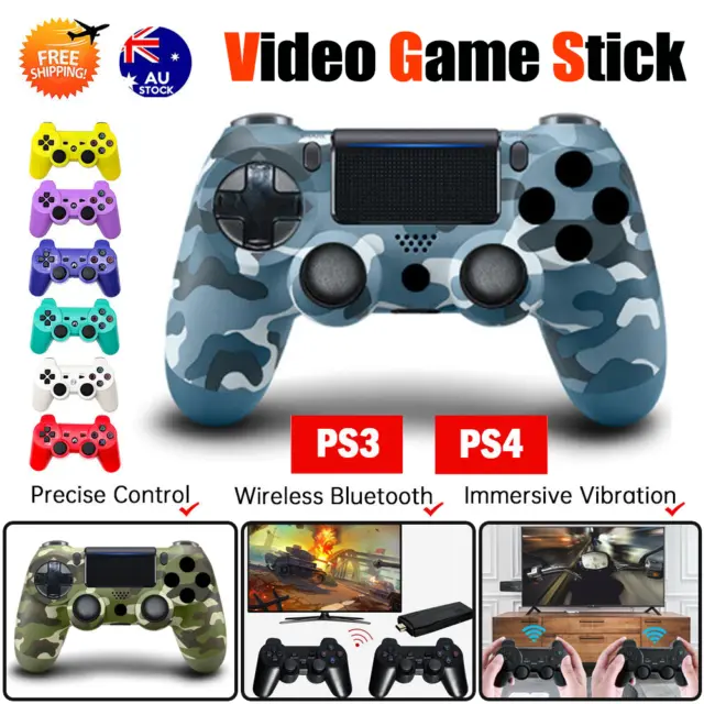 For PS3 PS4 Wireless Bluetooth 3.0 Controller Game Handle Remote Gamepad Gifts