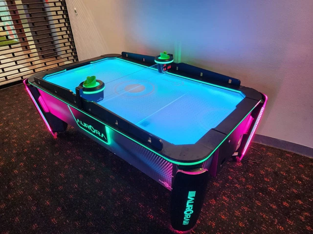 Coin Operated Aurora air hockey Table Coin Operated Aurora air hockey Table