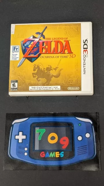 The Legend of Zelda: Ocarina of Time 3D (Nintendo 3DS, 2011) DS