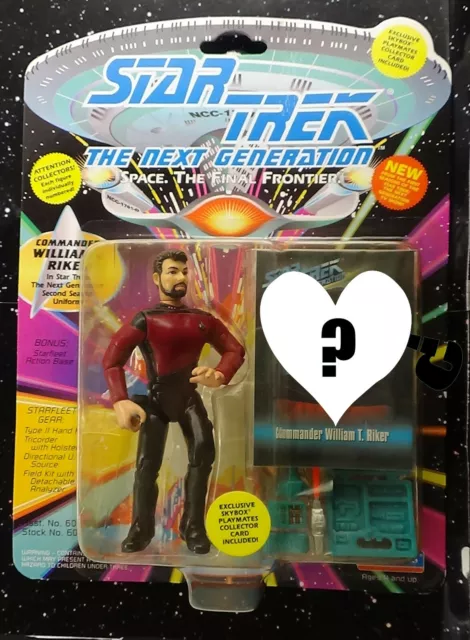 Voluntad Riker En Second Temporada Unif 93 Star Trek Tng Próximo Gen Menta