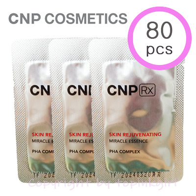80 piezas CNP RX esencia milagrosa rejuvenecedora de la piel, nuevo suero antienvejecimiento, PHA WHOO