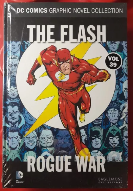 DC Comics Graphic Novel Collection The Flash Rogue War Eaglemoss Sealed Vol 39
